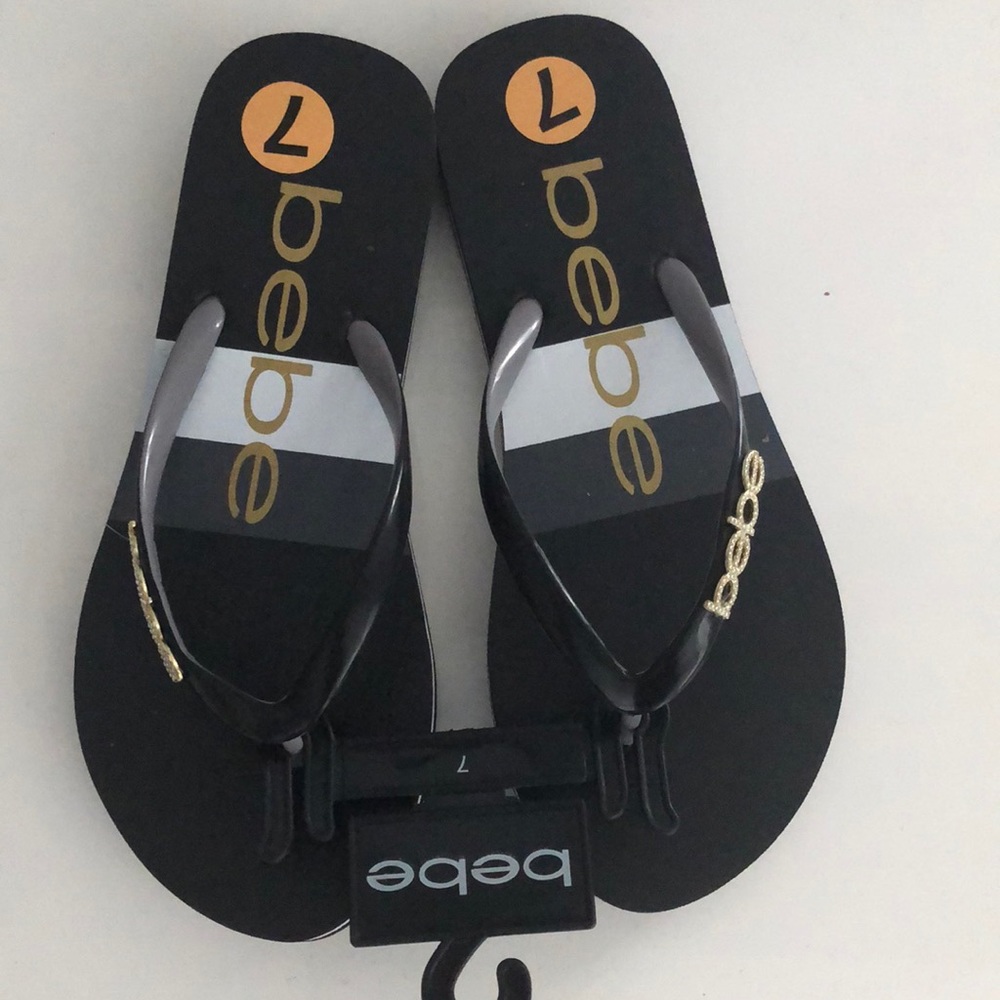 BeBe open toe sandals flip flops